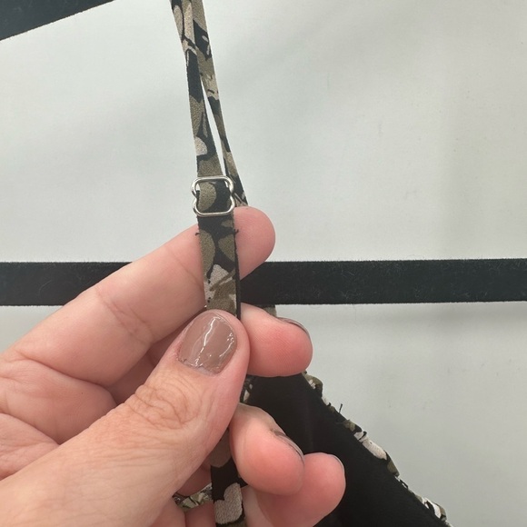 M MICHEAL KORS BUTTERFLY tiered spaghetti maxi fairycore dark romantic  dress S - Picture 8 of 10